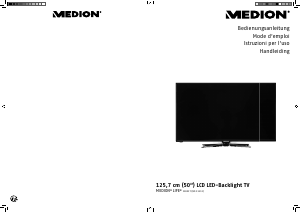 Manuale Medion LIFE S18037 (MD 31113) LED televisore