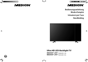 Bedienungsanleitung Medion LIFE P18088 (MD 31178) LED fernseher