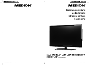 Bedienungsanleitung Medion LIFE P12235 (MD 21335) LED fernseher