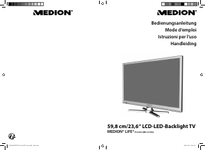 Mode d’emploi Medion LIFE P12255 (MD 21350) Téléviseur LED