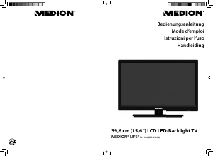 Bedienungsanleitung Medion LIFE P13166 (MD 21418) LED fernseher