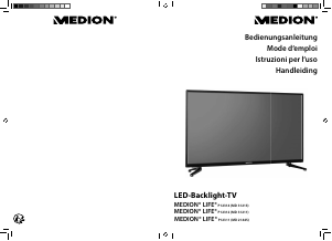 Bedienungsanleitung Medion LIFE P12311 (MD 21445) LED fernseher