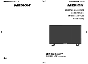 Mode d’emploi Medion LIFE P12310 (MD 21443) Téléviseur LED