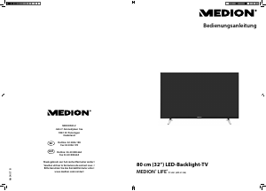 Bedienungsanleitung Medion LIFE P15241 (MD 31238) LED fernseher