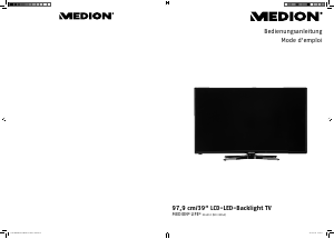 Mode d’emploi Medion LIFE X16012 (MD 30940) Téléviseur LED