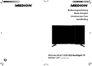 Bedienungsanleitung Medion LIFE P12304 (MD 21431) LED fernseher