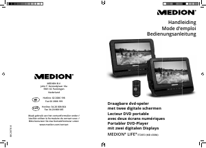 Mode d’emploi Medion LIFE E72053 (MD 43084) Lecteur DVD