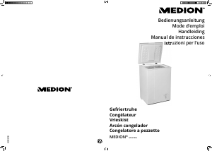 Manual de uso Medion MD 37276 Congelador