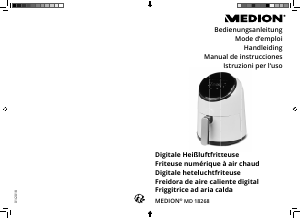 Bedienungsanleitung Medion MD 18268 Fritteuse