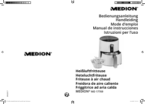 Manual de uso Medion MD 17769 Freidora