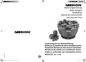 Bedienungsanleitung Medion MD 17700 Barbecue