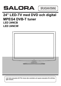 Bruksanvisning Salora LED24NCW LED TV