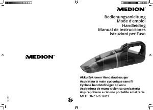 Bedienungsanleitung Medion MD 16322 Handstaubsauger