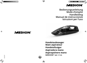 Manual de uso Medion MD 17135 Aspirador de mano