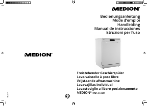 Manuale Medion MD 37330 Lavastoviglie