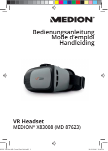 Bedienungsanleitung Medion X83008 (MD 87623) VR Headset