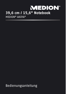Bedienungsanleitung Medion Akoya P6657 (MD 99139) Notebook