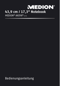 Bedienungsanleitung Medion Akoya P7631 (MD 99013) Notebook