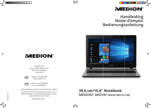 Mode d’emploi Medion Akoya E6436 (MD 61100) Ordinateur portable