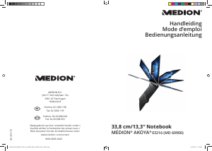 Handleiding Medion Akoya E3216 (MD 60900) Laptop