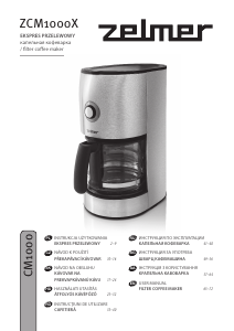 Manual Zelmer CM1000X Coffee Machine