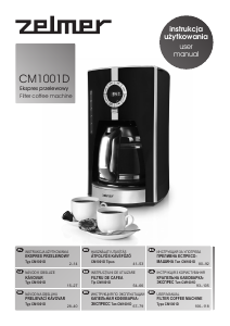 Manual Zelmer CM1001D Cafetieră