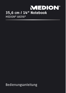 Bedienungsanleitung Medion Akoya S4217T (MD 98599) Notebook