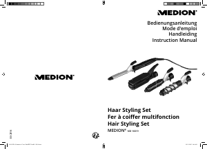 Manual Medion MD 16619 Hair Styler