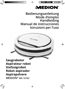 Manual de uso Medion MD 16192 Aspirador