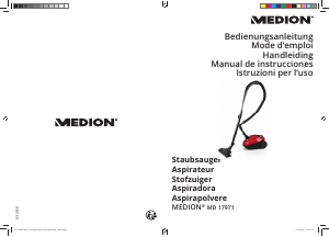 Handleiding Medion MD 17971 Stofzuiger