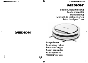 Manual de uso Medion MD 18500 Aspirador