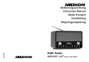Mode d’emploi Medion LIFE E66312 (MD 84950) Radio