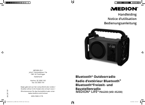 Bedienungsanleitung Medion LIFE P66200 (MD 45200) Radio