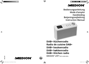 Mode d’emploi Medion LIFE E66314 (MD 84954) Radio