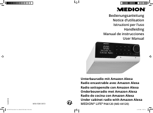 Manual de uso Medion LIFE P66120 (MD 44120) Radio