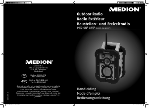 Bedienungsanleitung Medion LIFE E66172 (MD 83327) Radio