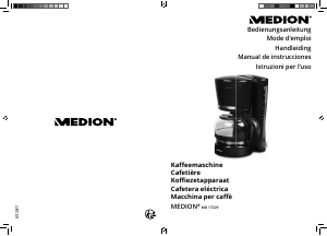 Bedienungsanleitung Medion MD 17229 Kaffeemaschine