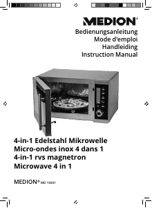 Manual Medion MD 15501 Microwave