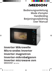 Manual Medion MD 16752 Microwave