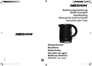 Manual de uso Medion MD 18090 Hervidor