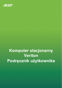 Instrukcja Acer Veriton ES2735G Komputer stacjonarny