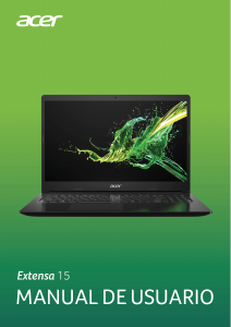 Manual de uso Acer Extensa 215-21G Portátil