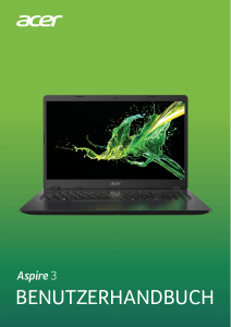 Bedienungsanleitung Acer Aspire A315-42G Notebook
