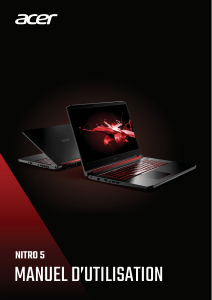 Mode d’emploi Acer Nitro AN515-54 Ordinateur portable