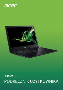 Instrukcja Acer Aspire A317-51 Komputer przenośny