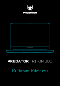 Kullanım kılavuzu Acer Predator PT315-51 Dizüstü bilgisayar