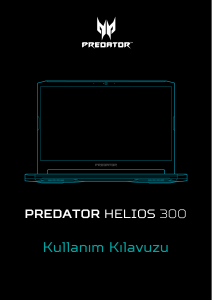 Kullanım kılavuzu Acer Predator PH315-52 Dizüstü bilgisayar