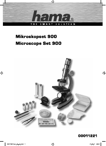 Handleiding Hama 900 Microscoop