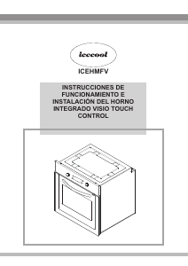 Manual de uso Icecool ICEHMFV Horno