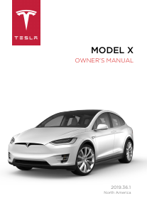 Handleiding Tesla Model X (2019)